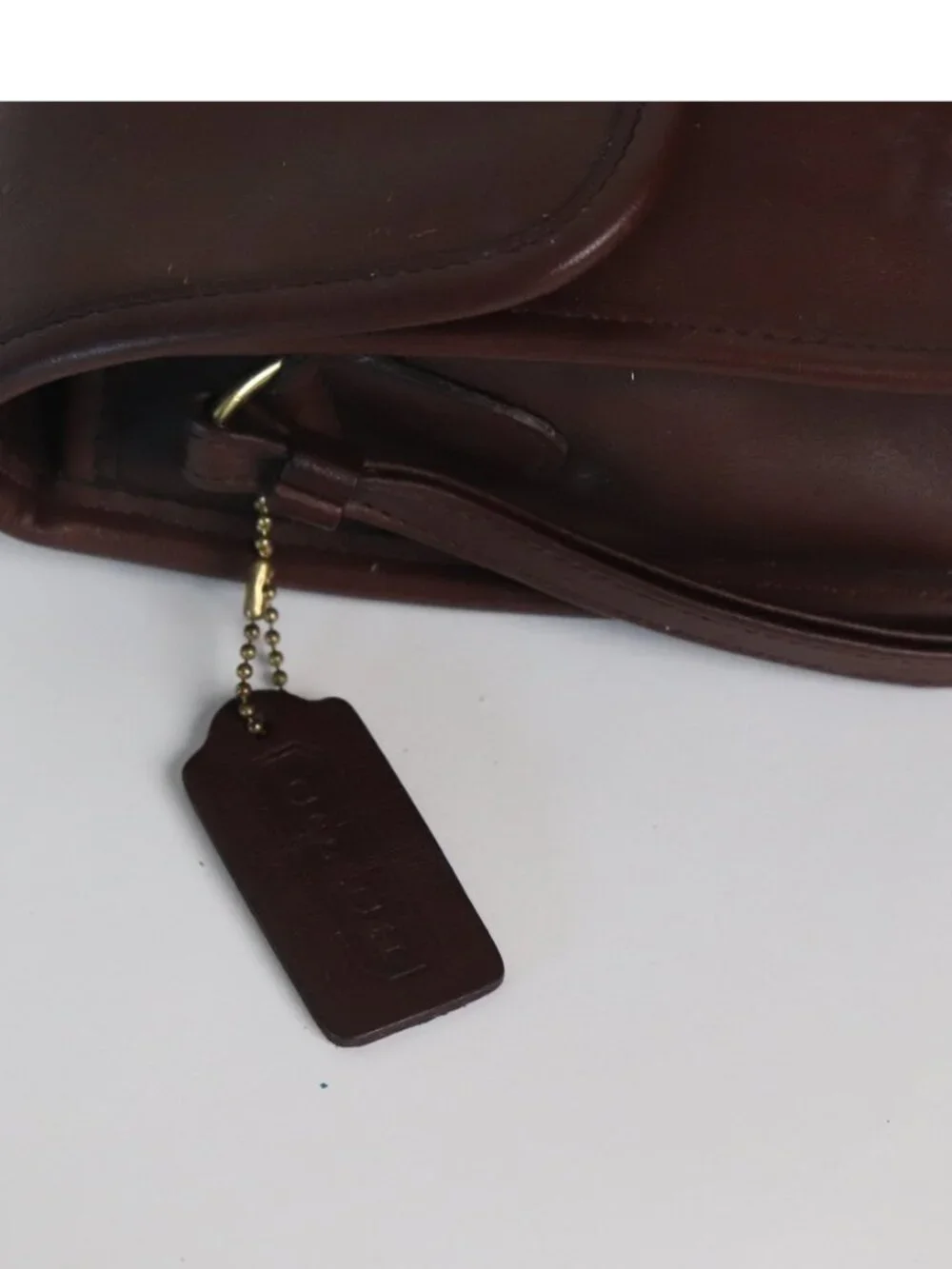 Vintage 1980's Coach Turn-Lock Clutch Bag Style 9832